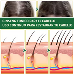GinsenGrow™ | Tónico Capilar Anticaída con Ginseng – Crecimiento y Fuerza (60 ml)